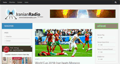 Desktop Screenshot of iranianradio.com